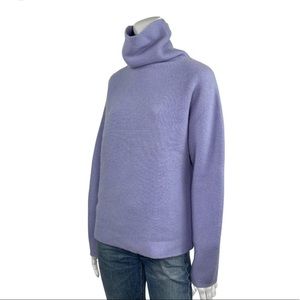 Aritzia Wilfred babaton lilac purple pastel thick Cashmere sweater